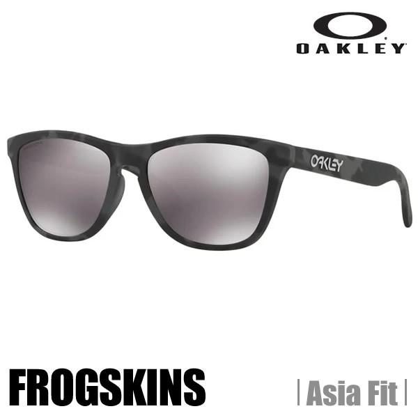 ★2018モデル★OAKLEY★オークリー★FROGSKINS BLACK CAMO COLLECTION PRIZM ASIA FIT★OO9245-6554★サングラス★正規品 Frogskins™ (Low Bridge Fit) Prizm Black Polarized Lenses