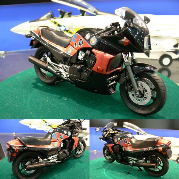 アオシマ ムービーメカNo.07 1/12 トップガン GPZ900R ニンジャ プラモデル（X1559) /【Buyee】