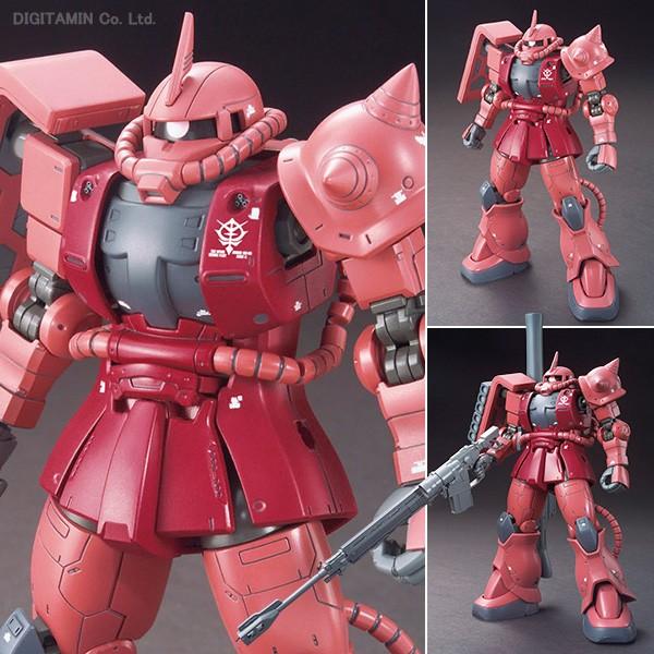 HG 1/144 シャア専用ザクII プラモデル 機動戦士ガンダム THE