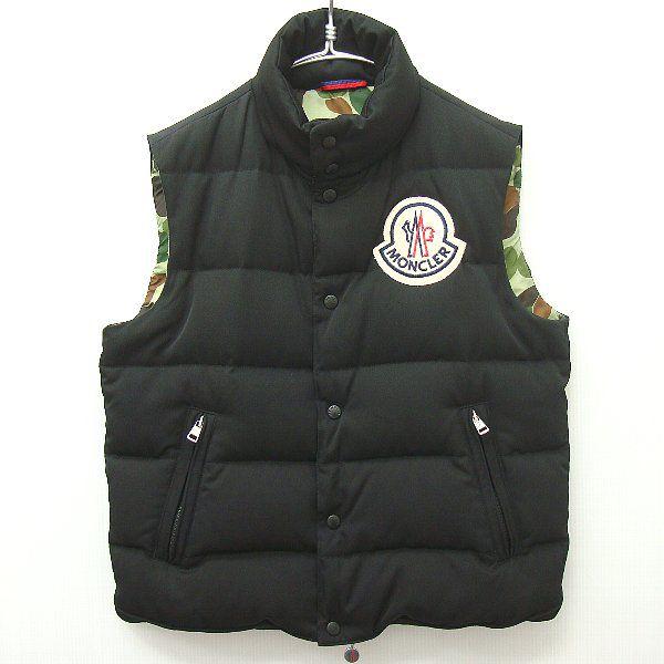 ジュンヤワタナベ コムデギャルソン × モンクレール ダウンベスト M MONCLER JUNYA WATANABE COMME des  GARCONS MAN 迷彩 カモフラ 黒 ブラック [HCK210][A04] /【Buyee】 bot-online