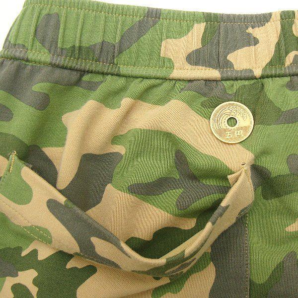 13SS】 F.C.R.B. CAMO SWEAT PANT L カモスウェットパンツ迷彩パンツ