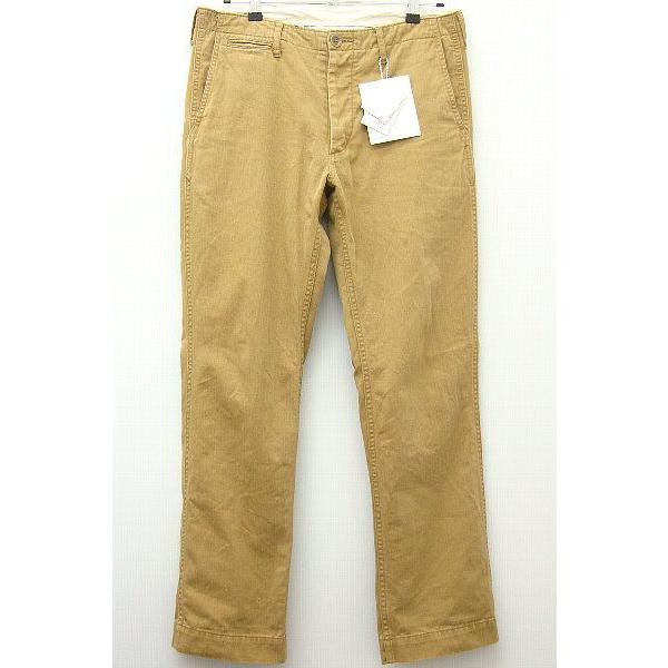 13AW VISVIM SLIM CHINO (GIZA) スリムチノ マスタード 2 IAK894 A04