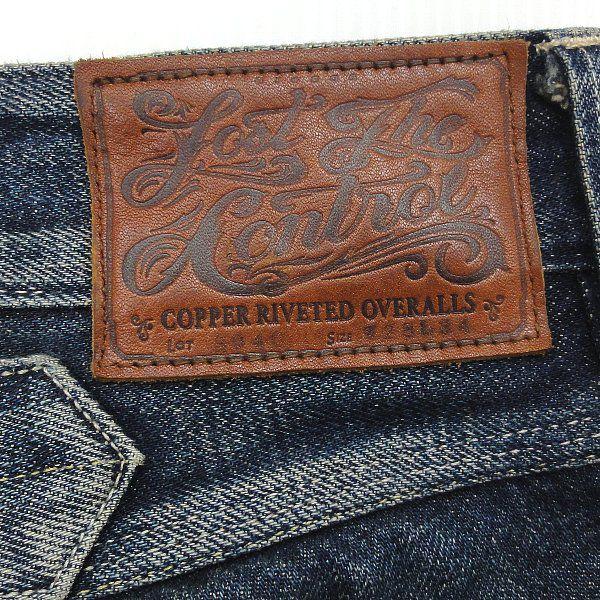 ロストコントロール　デニムパンツ ダメージ加工 リペア加工 ロストコントロール デニムパンツ ダメージ加工 リペア加工