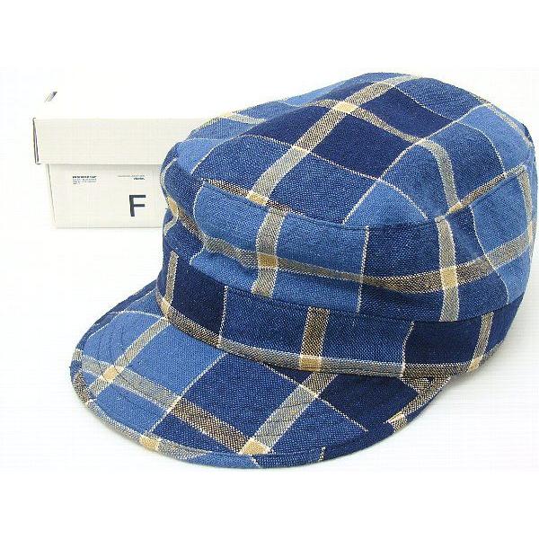VISVIM ENGINEER CAP エンジニアキャップ チェック柄 F 帽子 ワーク 
