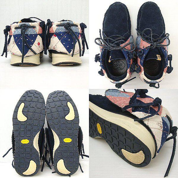 14SS VISVIM FBT GEO PATCHWORK 9 ネイビー 紺 今期 新作 パッチワーク