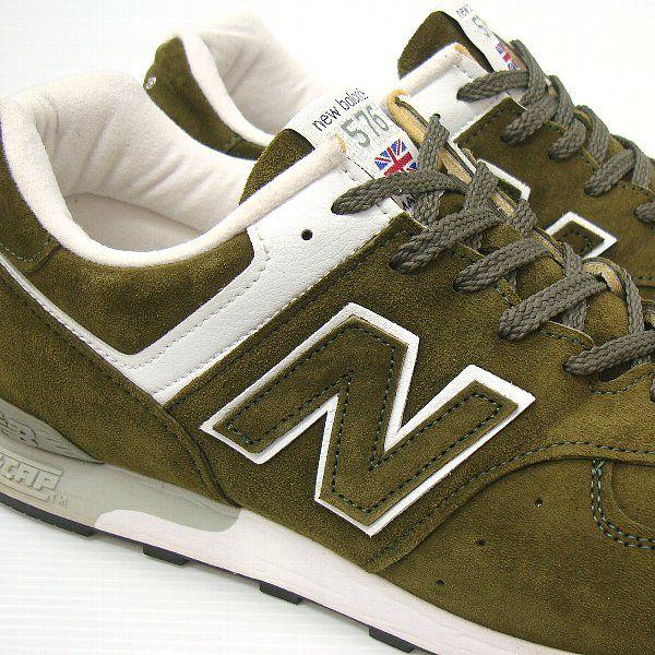 英国製 new balance M576WMW 28cm グリーン 緑 スエード