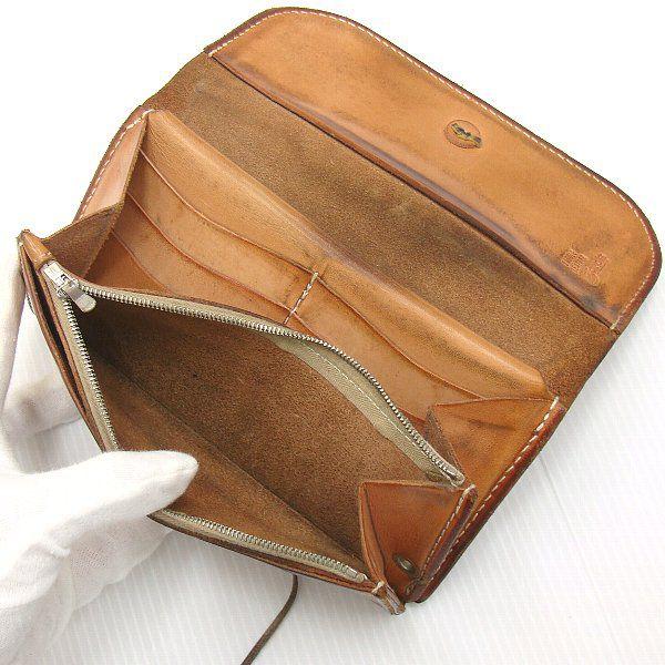 ゴローズgoro's コンチョ付き二つ折りレザーウォレット 長財布 ロング