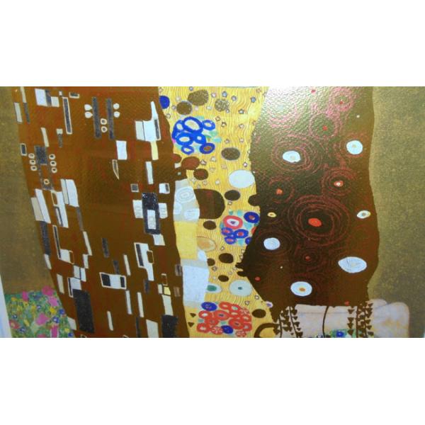 グスタフ・クリムト キス シルクスクリーン（孔版画） クリムト 接吻