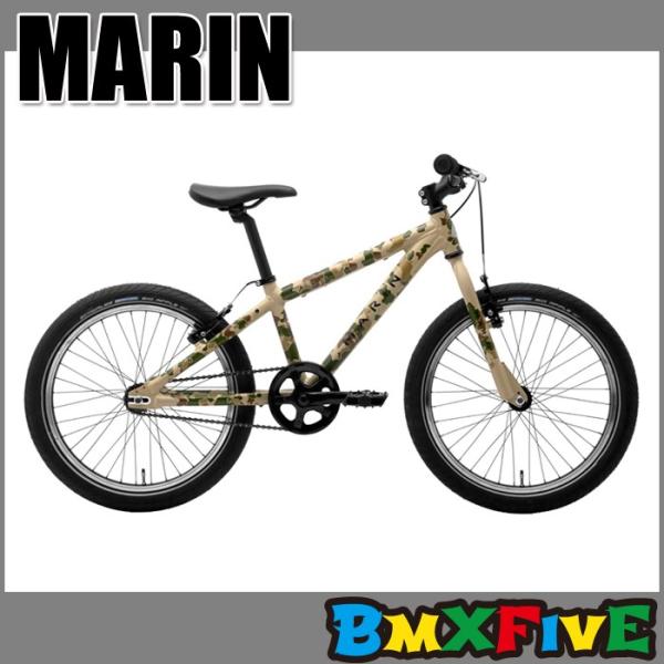 欠品中】BMX専門店 MARIN(マリン) DONKY Jr/カモ 迷彩 20インチ/子供用