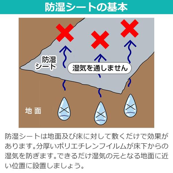 防湿シート 防湿フイルム 防湿気密シート 床 床下 土間 壁 湿気対策 強力防湿シートS スーパーグレード品 50m巻 /【Buyee】 Buyee  - Japanese Proxy Service | Buy from Japan!