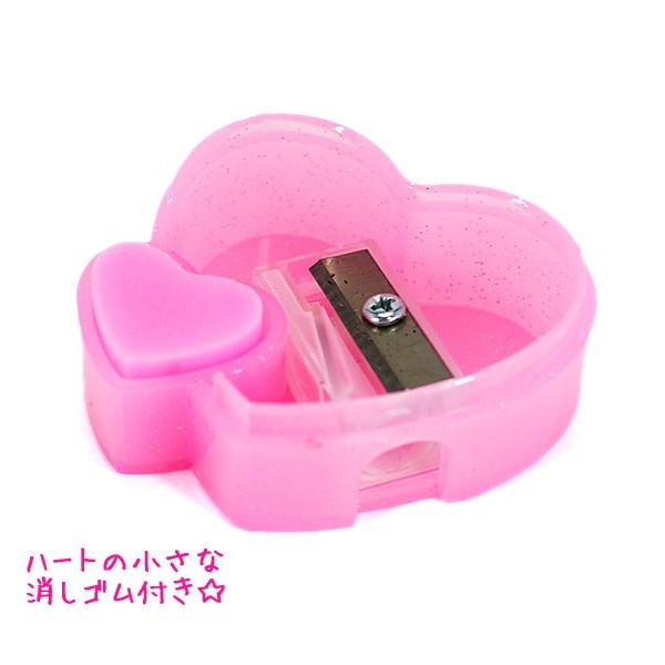 鉛筆 削り 女の子 向け ハート型 シャープナー ラプンツェル ( リトル