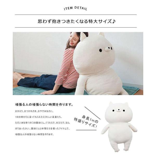 おかえり園田くん HUGぐるみ 特盛 ぬいぐるみ 大きい 特大 クッション