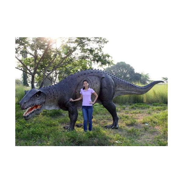 高さ2m！ポストサクス 巨大フィギュア（恐竜等身大フィギュア