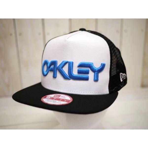 NEW ERA OAKLEY ニューエラｘオークリー コラボ 立体刺繍ロゴメッシュ