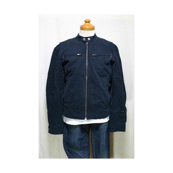 GUESS ブラック シングルライダースジャケット GUESS ブラック シングルライダースジャケット