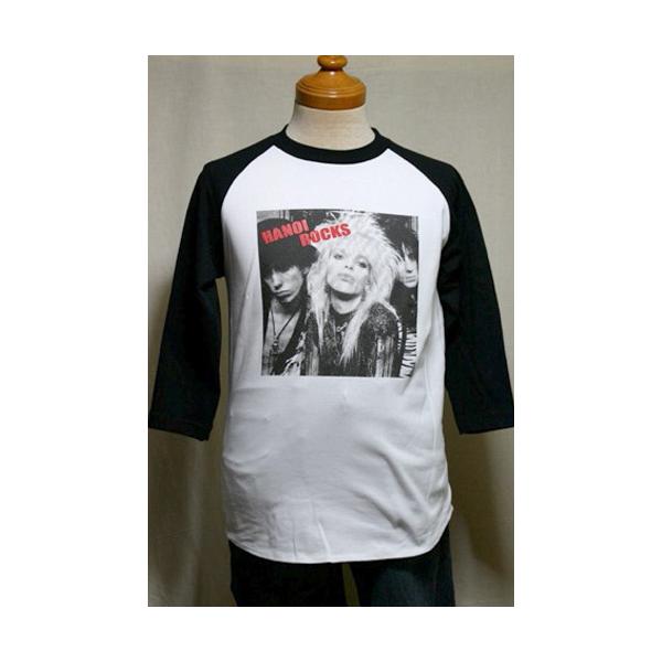 Hanoi Rocks ハノイ・ロックス ロック ラグランTシャツ /【Buyee】