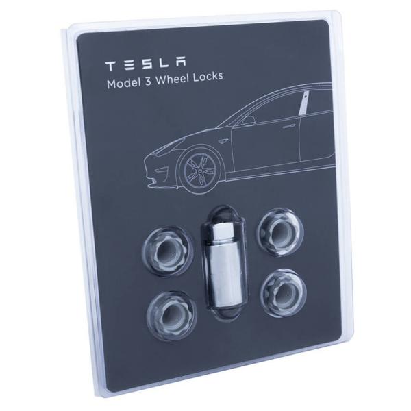 TESLA Model S/X/3 Wheel Lock Set テスラ モデルS/X/3 ホイール