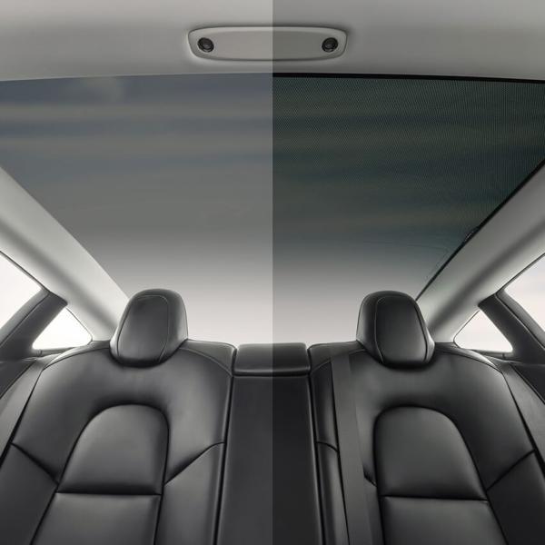 TESLA モデル3 リア ガラスルーフ サンシェード Model3 Rear Glass