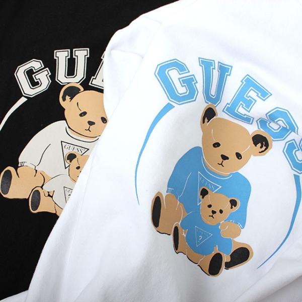 GUESS GREEN LABEL GUESS BEAR SS TEE ゲス 緑ロゴ ゲスベアー 半袖 T