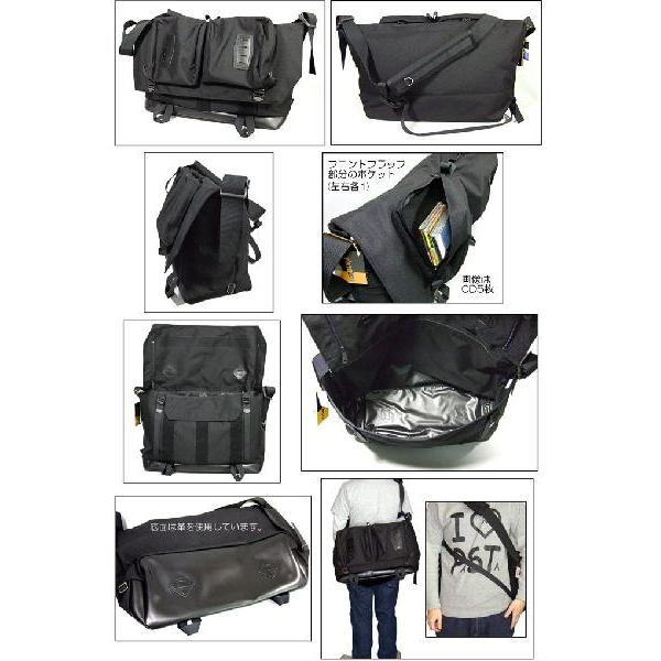 極美品✨ポーター ウィルダネスサイクル メッセンジャーバッグ XL ブラック 吉田カバン/ポーター・ウィルダネスサイクル メッセンジャーバッグXL