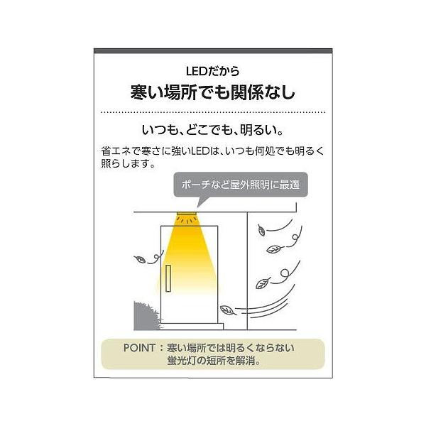 AU35221L コイズミ ポーチライト LED（電球色） /【Buyee】