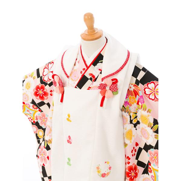 七五三 三歳 女児 被布 着物フルセット 式部浪漫 NO23022 七五三 着物 3歳 女の子 ブランド被布セット Shikibu Roman 式部浪漫