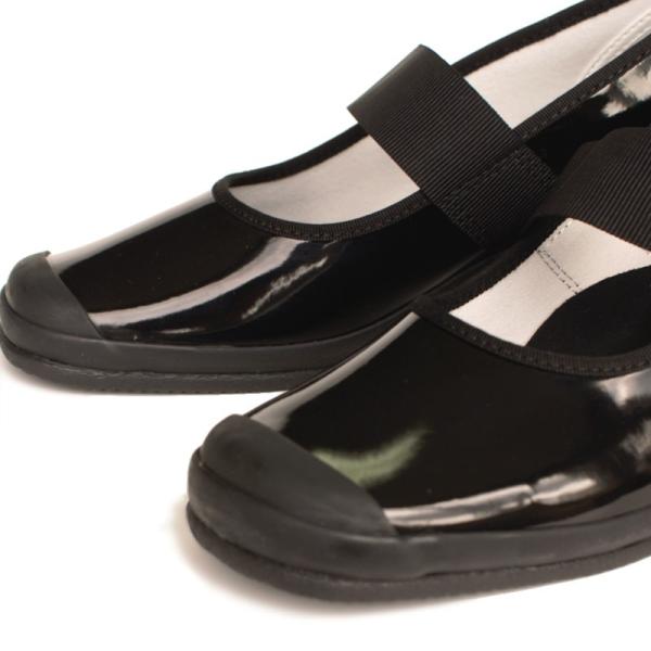 キサスポーツ KISSA SPORT KS8120 BLACK/ENAMEL パンプス ブラック