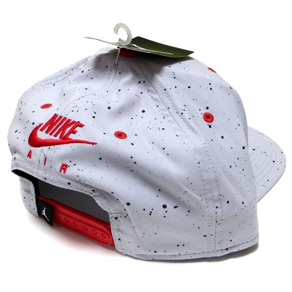 JORDAN BRAND AIR JORDAN 4 Snapback Cap (Grey/Red) / ジョーダン