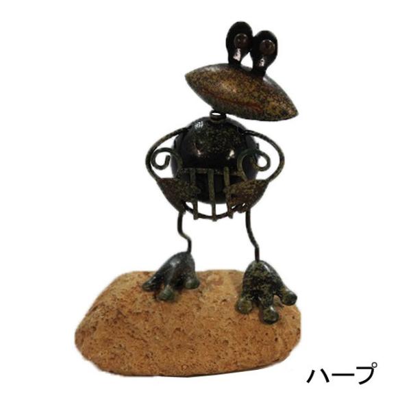 カエル楽器演奏オブジェ カエルの演奏オブジェカエル雑貨楽器雑貨カエルの置物カエルの