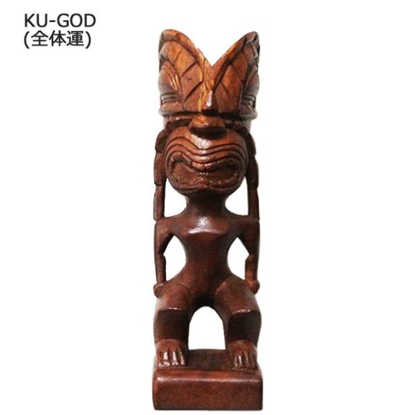手作りTIKI 木彫りティキ ハワイアン雑貨 ポリネシアン雑貨 ティキ像 