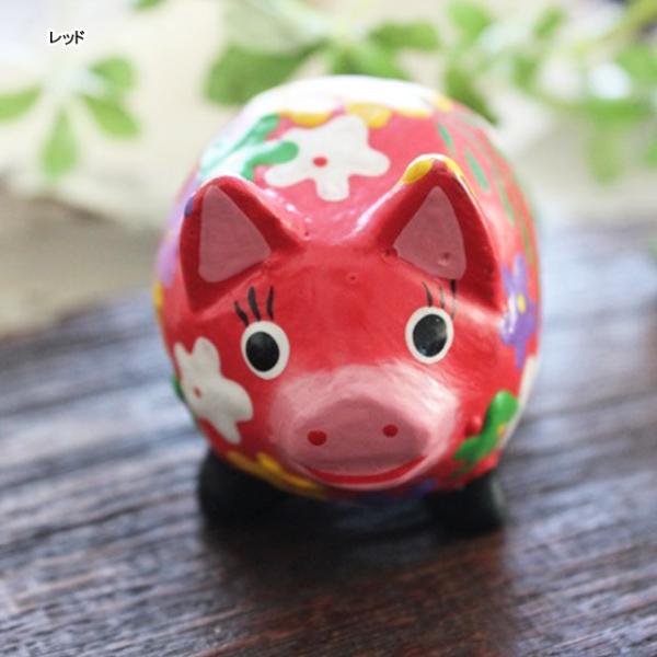 花柄ぶた 風水雑貨 縁起物 木彫りぶた ミニブタの置物 かわいい 花柄ぶた 風水雑貨 縁起物 木彫りぶた ミニブタの置物 かわいい