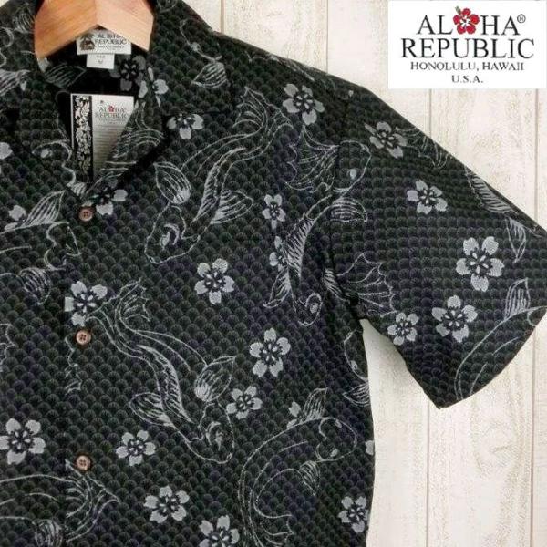 日本未発売品 オールブラックス ハワイアンシャツ ブラック　XL オールブラック 刺繍 キューバシャツ オープンカラー 黒 XL