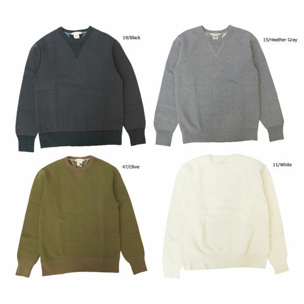 バーンズ BARNS フラットシーマー両Vガゼット・クルーネック