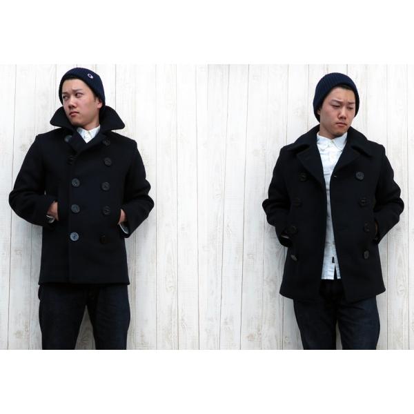 美品!! Buzz Rickson's ピーコート BR11554 サイズ36 BUZZ RICKSON'S バズリクソンズ アウター ピーコート メンズ P