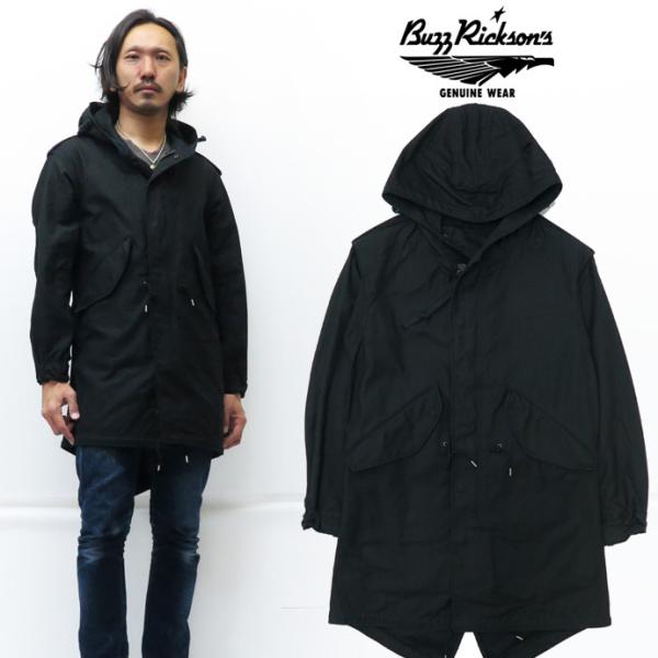 バズリクソンズ Buzz Rickson's WILLIAM GIBSON BLACK M-51 SLENDER