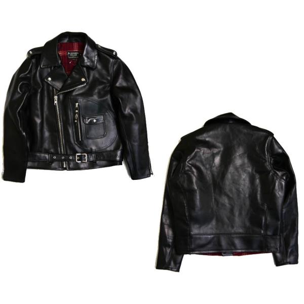ショット Schott ライダースジャケット ダブル ホーウィン社製クロム