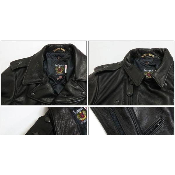 ショット Schott 513US ワンスター ダブルライダースレザージャケット 