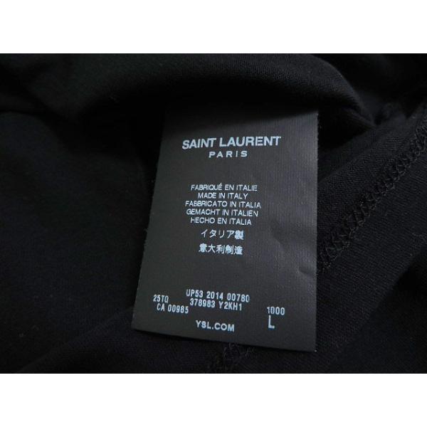 年末セール　SAINT LAURENT PARIS ブラッドルスターTシャツ