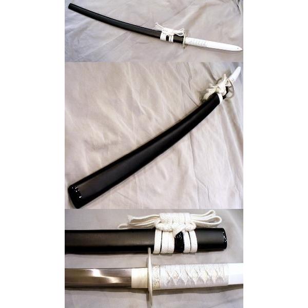 【白雪】 武具　刀装具　日本刀　模造刀  居合刀 袖白雪 神鎗 斬魄刀 日本刀 模造刀 武士刀 木製 木 コスプレ