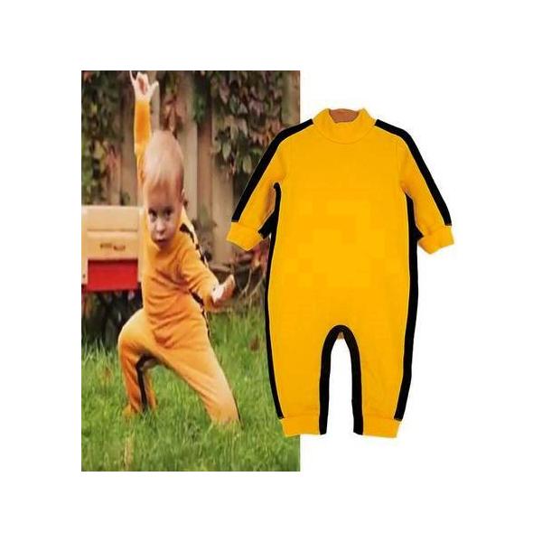 ブルース・リー (李小龍) 子供用死亡遊戯イエロー・トラックスーツ