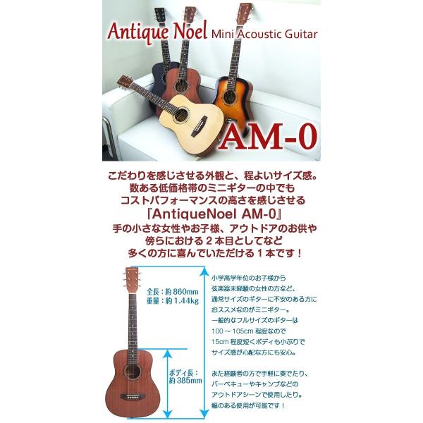 Antique Noelアコースティックギター 黒　青 ANTIQUE NOEL アコスティックギター（ANTIQUE NOEL