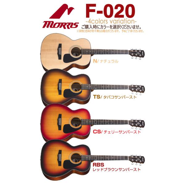 モーリス アコースティックギター MORRIS F-020 アコギ トップ単板