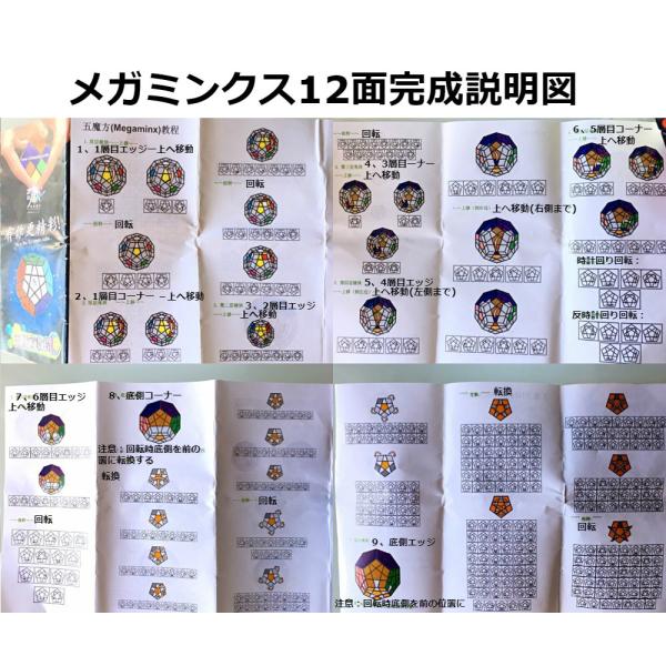 メガミンクス 立体パズル 12面体 星型 ルービックキューブ 競技用