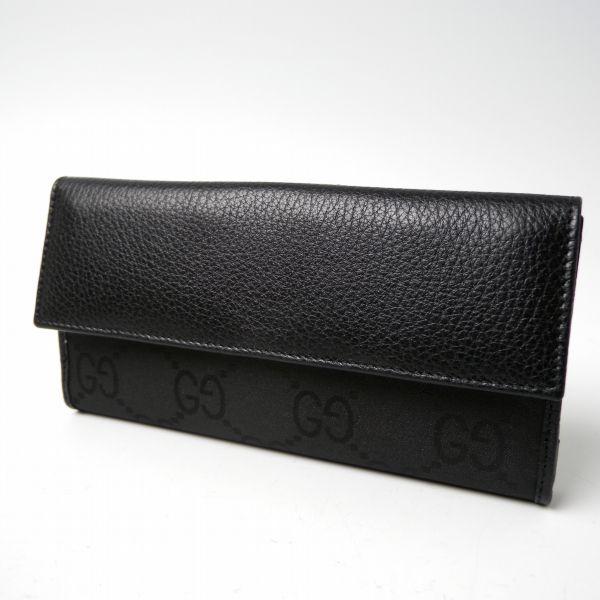 お手軽価格で贈りやすい グッチ財布メンズ 長財布 128223 Wホック長財布 GUCCI 二つ折り 小物