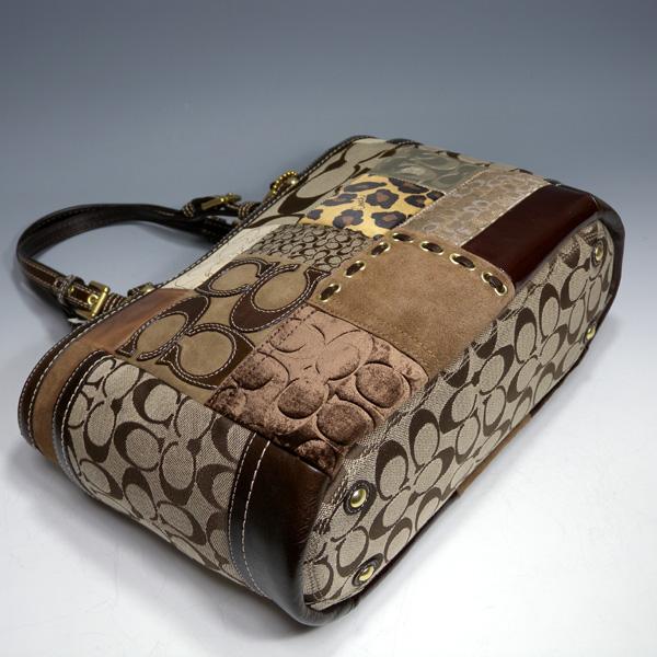 コーチバッグ わけあり COACH パッチワーク ギャラリー トート 12843