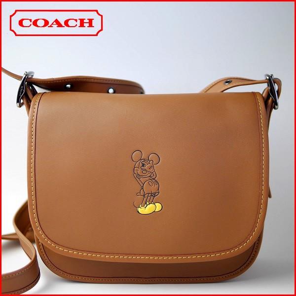 COACH コーチ×ディズニー コラボ ミッキーマウス レザー パトリシア