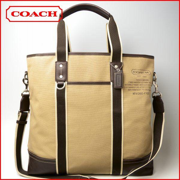 コーチCOACHバッグキャンバストート斜めがけ2WAYトートバッグ