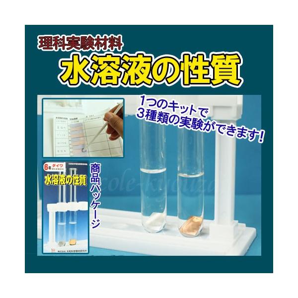 水溶液の性質実験セット 夏休み・冬休みの理科 自由研究,科学工作の