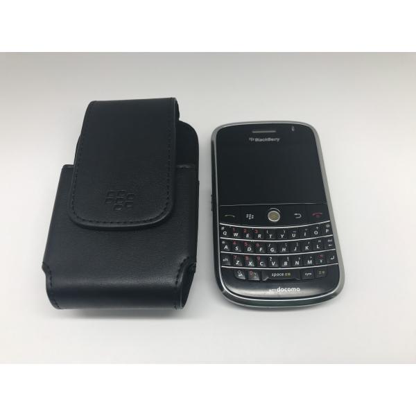 docomo BlackBerry Bold 9000 ブラック 専用ケース付き ブラックベリー