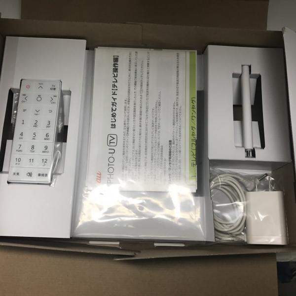au PHOTO-U TV ZTS11 ポータブルテレビ＆デジタルフォトフレーム